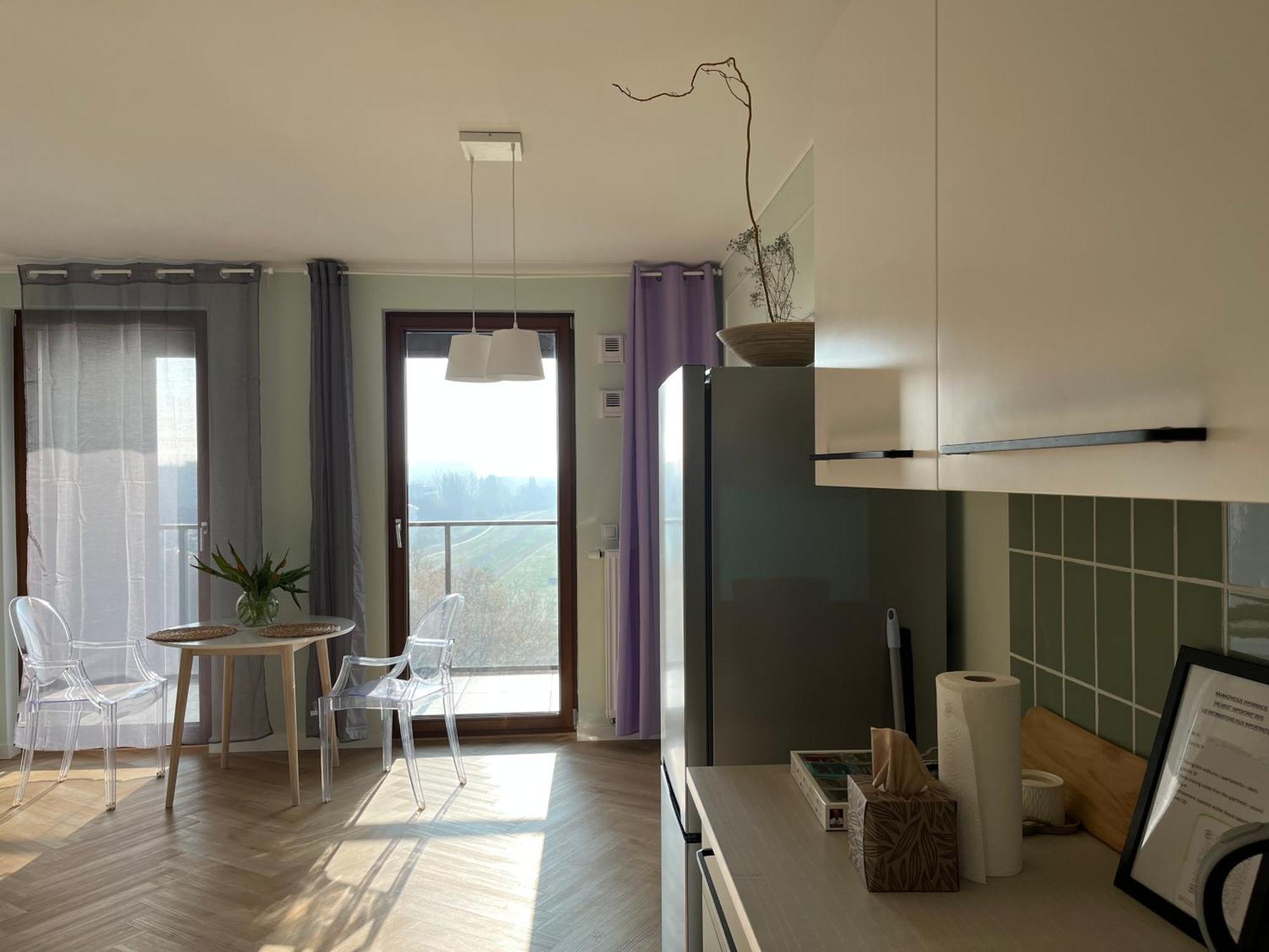 Warsaw Airport Wyscigi - City And Green View Apartment With Underground Garage 外观 照片