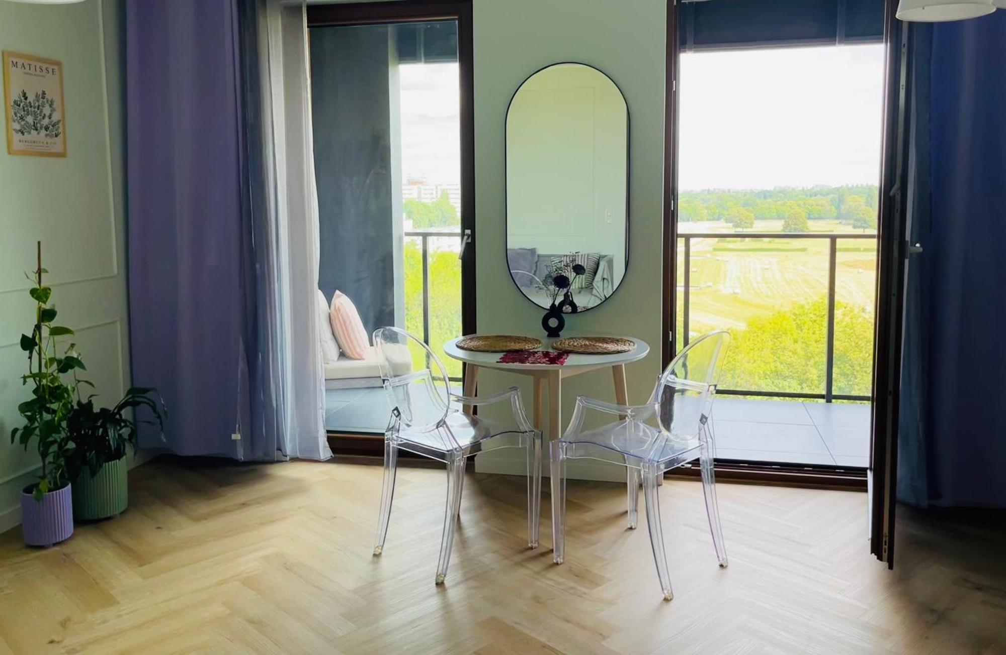 Warsaw Airport Wyscigi - City And Green View Apartment With Underground Garage 外观 照片